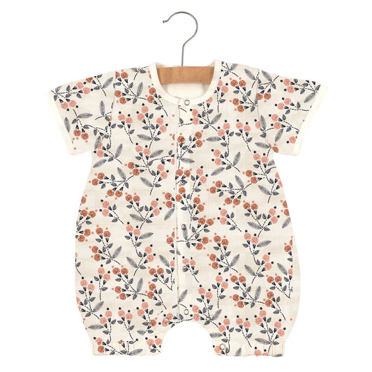 Dahlia Floral Bamboo Newcastle Mini Romper