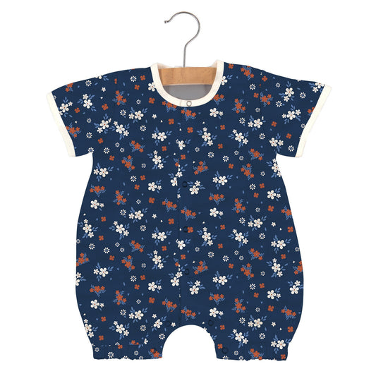 Serenity Floral Bamboo Newcastle Mini Romper