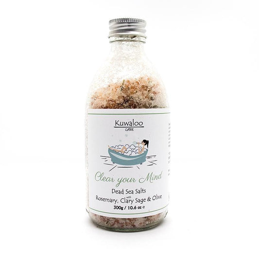 'Clear your Mind' Bath Salts 300g - Dead Sea Salt