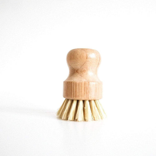 Bamboo Pot Scrubber - Zero Waste Dish Brush