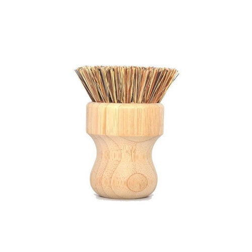 Bamboo Pot Scrubber - Zero Waste Dish Brush