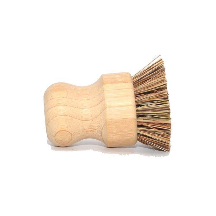 Bamboo Pot Scrubber - Zero Waste Dish Brush