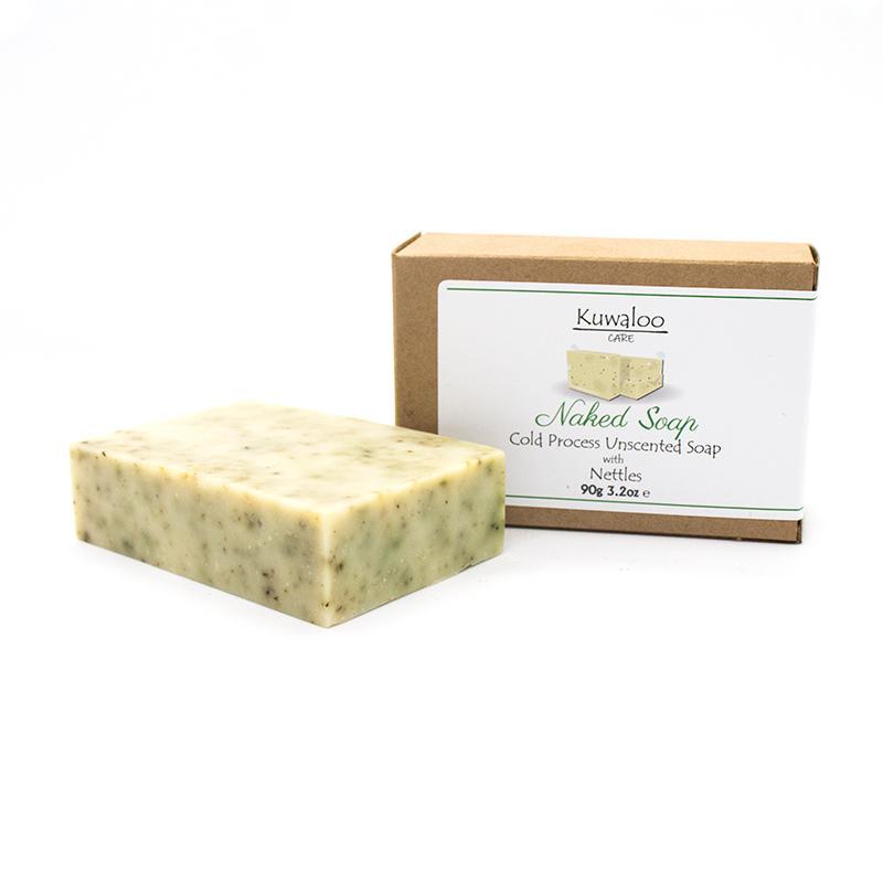 'Naked Soap' Organic Soap 90g - Nettles